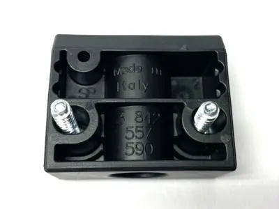 Used REXROTH SWITCH BRACKET SH 2/S W/ 3842557590 MISSING SCREW LOT OF 2 Nuts & Screws | Maverick Industrial Sales #1102052