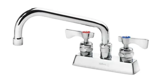 Krowne 15-308L Deck Mount Faucet - 8" Swing Spout, 4" Centers