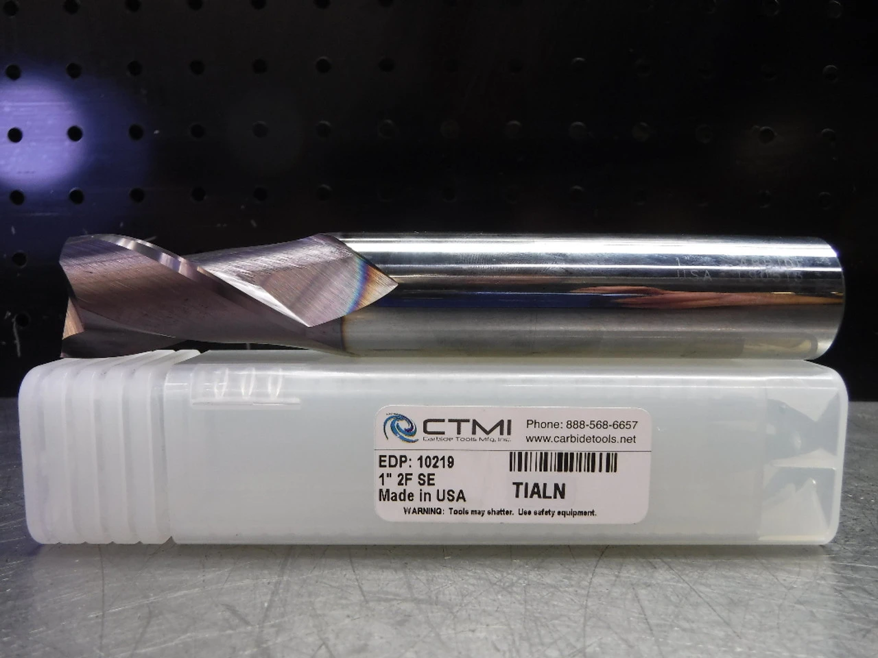 CTMI 1" Carbide Endmill 2 Flute 1" 2F SE TIALN (LOC2875A)