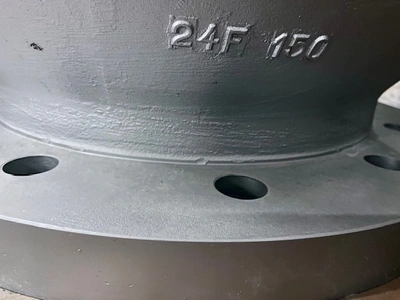 24" Neles Stainless Steel Digester Valve