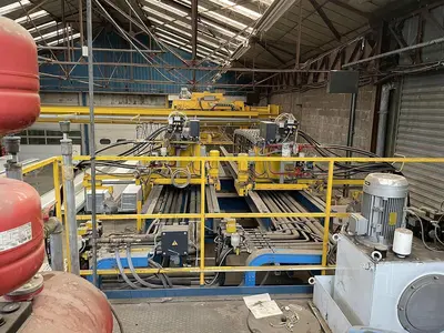 USED MANNI / CANNON POLYURETHANE PRESS FOR SANDWICH PANELS