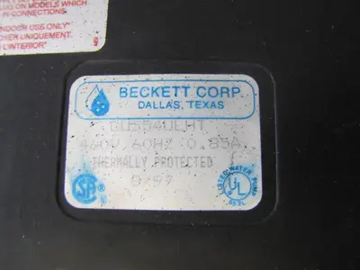 USED BECKETT & FASCO CU554ULHT