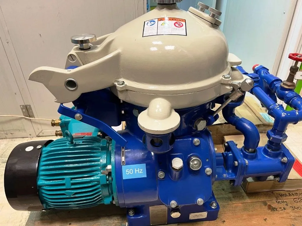 NEW: Alfa-Laval BDB 104B-14CY oil purifier, SS.