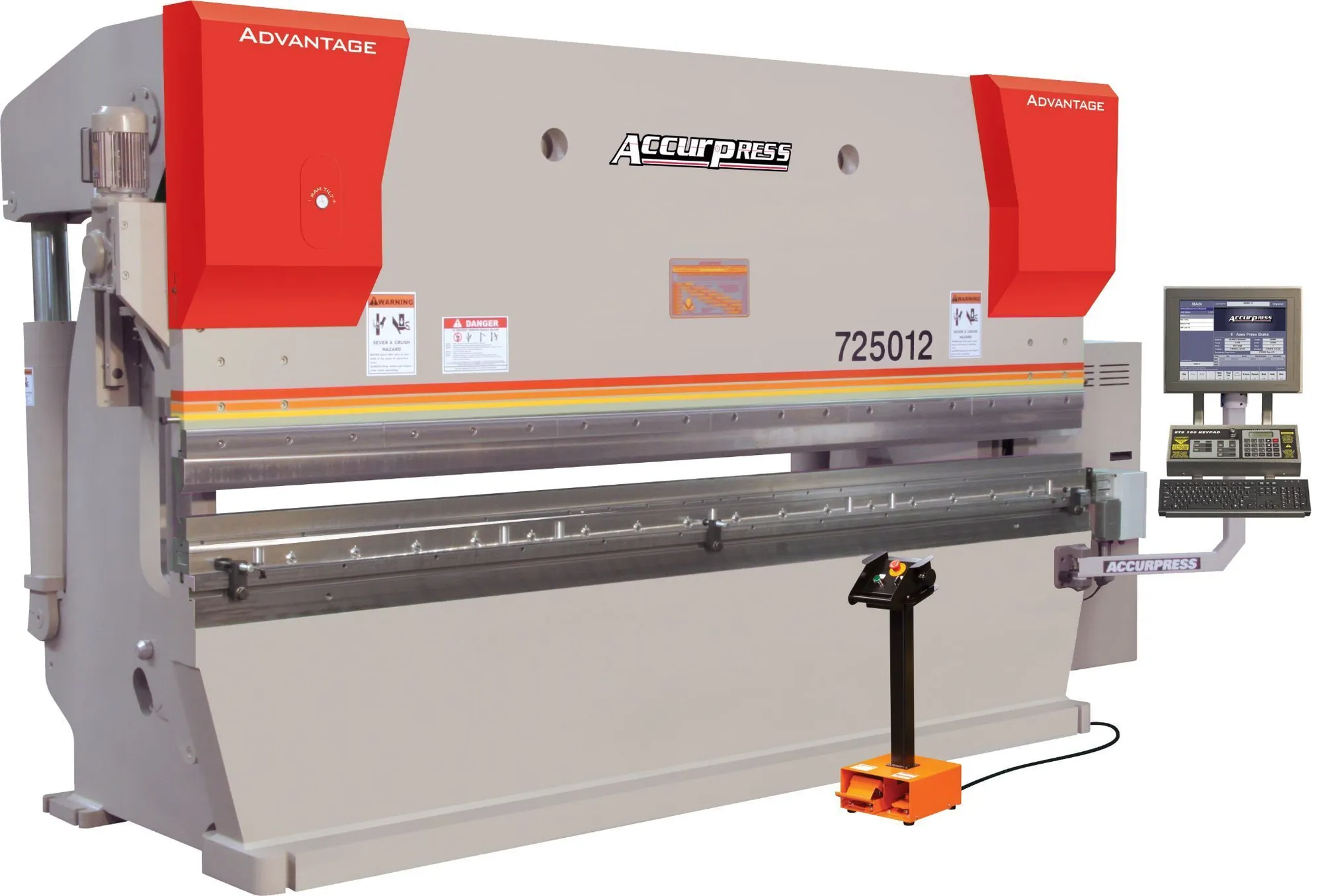 ACCURPESS ADVANTAGE 72508 250 TON X 8' PRESS BRAKE