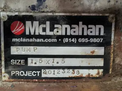 USED MCLANAHAN 6320-PU-003