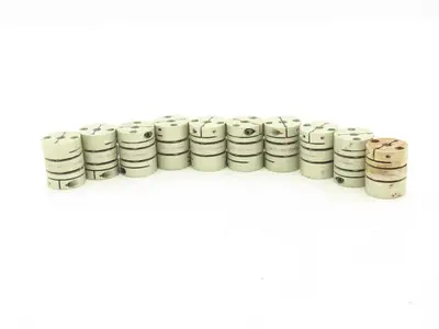 MIKI SFC-020DA2-6B-8B Servo Flex Coupling Type C 6mm ID x 8mm ID Lot of 10