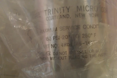 NEW PALL TRINITY MICRO FILTER