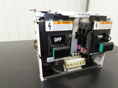 Siemens 30-89258 Bucket MCC Fused Motor Disconnect With 600V 50A Fuses