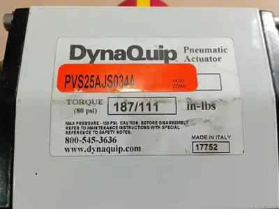 NEW DYNAQUIP PVS25AJS034A