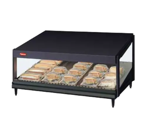 Hatco GRSDS-36 36" Self Service Countertop Heated Display Shelf - (1) Shelf, 120v