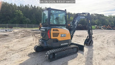 Used 2025 HYUNDAI HX35AZ Crawler Excavators - Mini North Carolina US | National Equipment Dealers #1422361