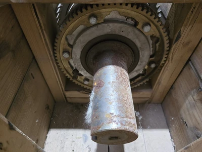 Unused 24" Wide Maag-Reduction Engineering  Helical Cutting Rotor, 60 Knives
