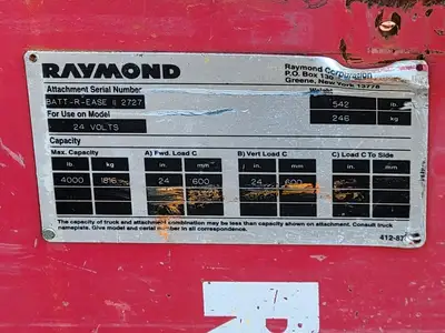 USED RAYMOND BATT-R-EASE II