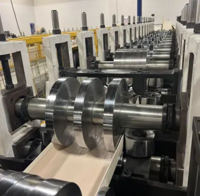 Metal Roof Fascia Cold Roll Forming Machine Florida