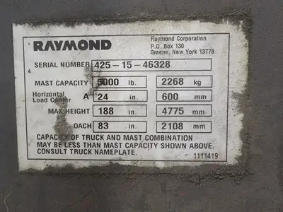 USED RAYMOND 425-C40TT