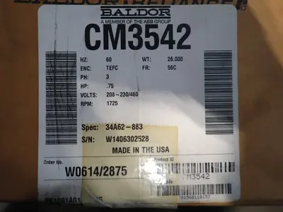 USED BALDOR CM3542