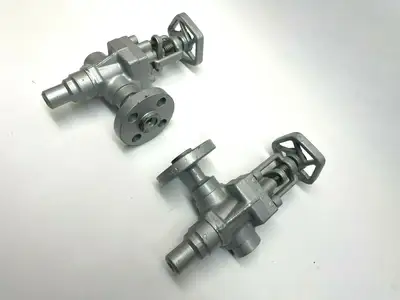 USED PENBERTHY 730P GAUGECOCK VALVE SET W/ BALL CHECK
