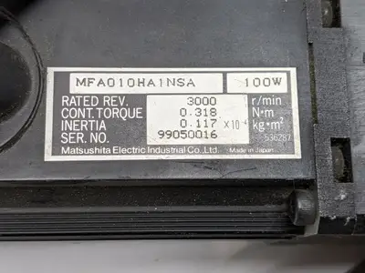 DFT-401M2-S | FEC  Industrial Nutrunner Torque Transducer Matsushita MFA010HA1NSA - Used
