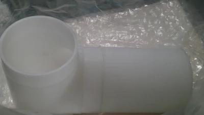 NEW ARGU PN10 D160 X 5.0 6" TEE PVDF HP