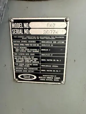 USED WELLS INDEX 847