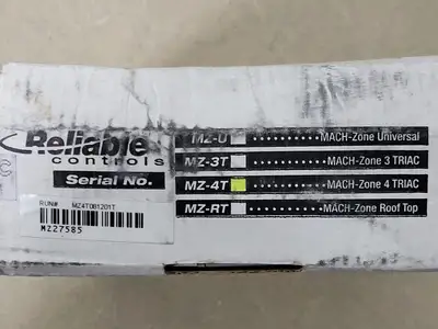 NEW RELIABLE CONTROLS MZ4T081201T