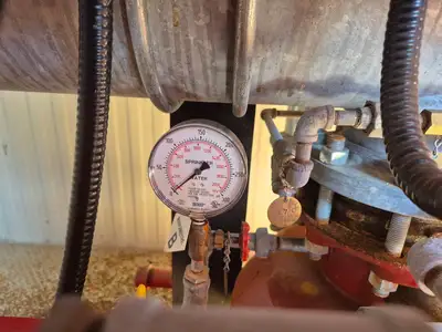 Containerized Foam Fire Suppression System w/ Deluge Valve, Potter Controls & Piping Manifold