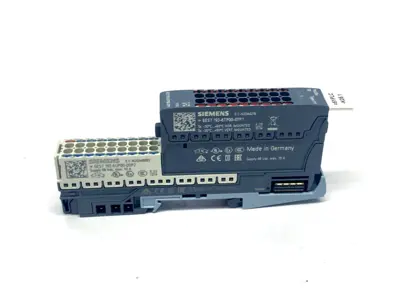 USED SIEMENS POTDIS-TB-P1-R TYPE P1 MODULE 6ES7193-6UP00-0DP2 BASE