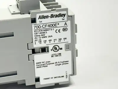 Used Allen-Bradley Ser. A Industrial MCS-CF Control Relay 4 NO 24VDC Relays & Switches Michigan US | Maverick Industrial Sales #1399938