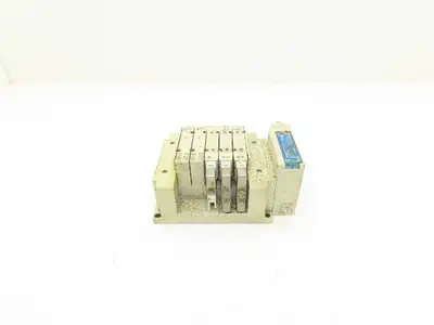 SMC EX260-SDN4 Devicenet Fieldbus 5-Station Solenoid Valve Manifold SY5000