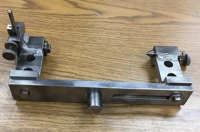 3185-385 ANTIQUE CYLINDRICAL, TUBE & PEN ATTACHMENT FOR STRAIGHT LINE ENGINE TURNING