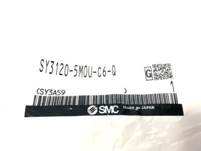 NEW SMC SINGLE SOLENOID VALVE, BODY PORTED, DC