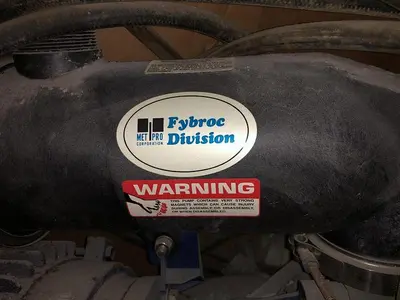 USED FYBROC COMPRESSOR