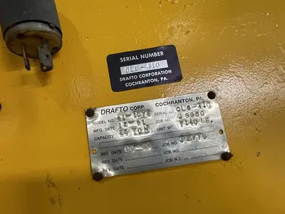 50,000 LB, DRAFTO COIL GRAB (USED)