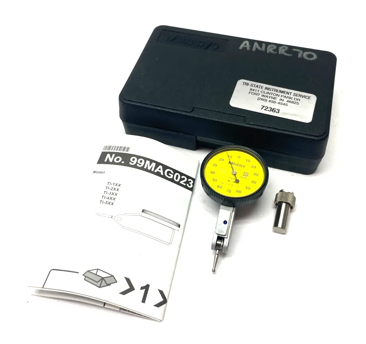 513-401-10E | Mitutoyo  Dial Test Indicator 0.14mm Range, 0.001mm Graduation - New Other