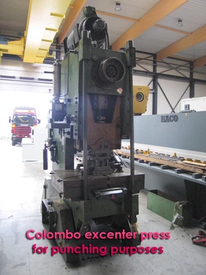USED MGM + COLOMBO ROLL FORMING PUNCH LINE