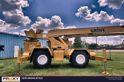 Used 1979 GROVE RT522 Mobile Cranes Louisiana US | Proxy Equipment #1377645