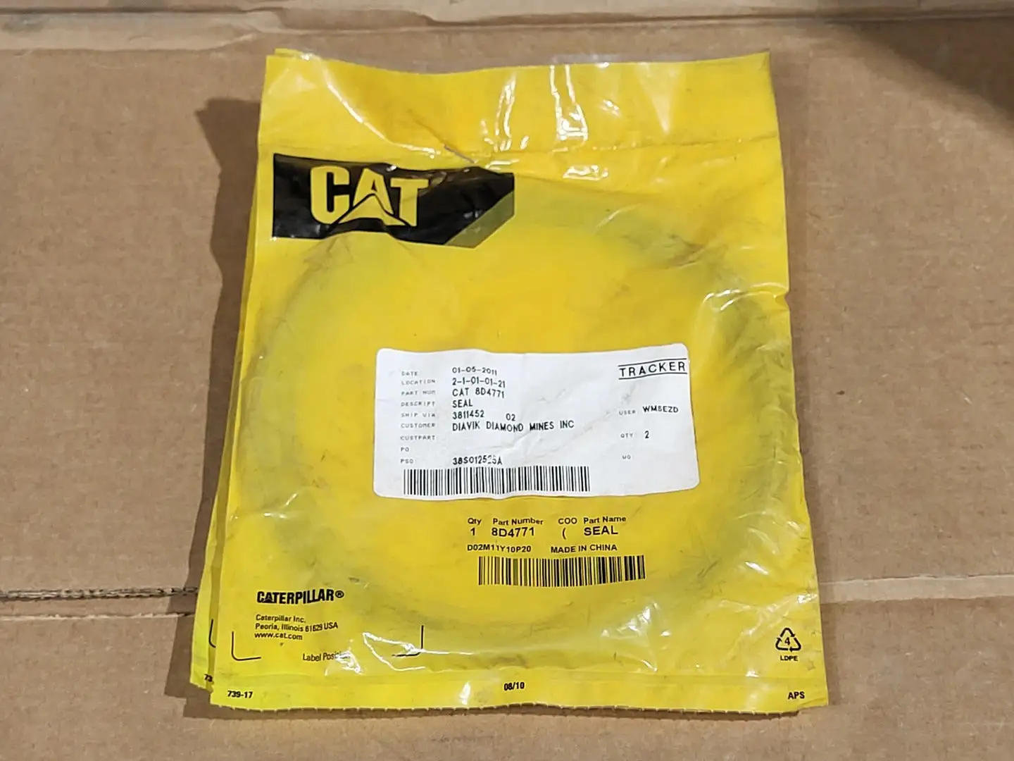 NEW CATERPILLAR 8D-4771