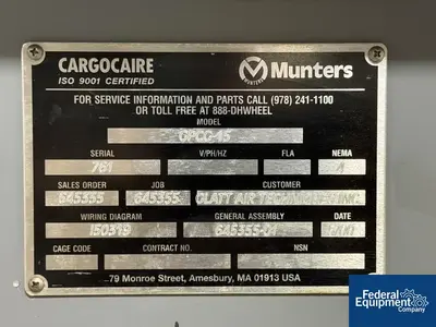 Used Glatt Glatt GPCG 15 Fluid Bed Dryer Fluid Bed Dryers Ohio US | Federal Equipment Company #1337776