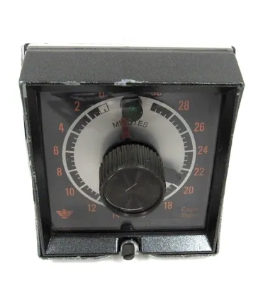 NEW EAGLE SIGNAL HP75A6 TIMER 30 MIN 120-240VAC 10D86