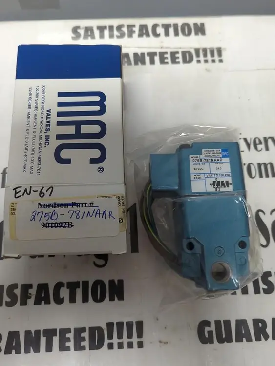 New | in-Stock MAC 275B-781NAAR Solenoid Valves Ohio US | Surplus Asset Holdings #1236676