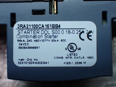 NEW SIEMENS 3RA21100CA151BB4