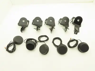 Speedshield I-GSM-02 Forklift GSM Puck Antenna FleetOnline With Mount Lot of 5