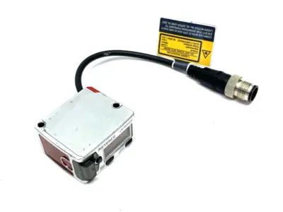USED KEYENCE ALL-PURPOSE CLASS 2 LASER SENSOR, DETECTION DISTANCE 2 M