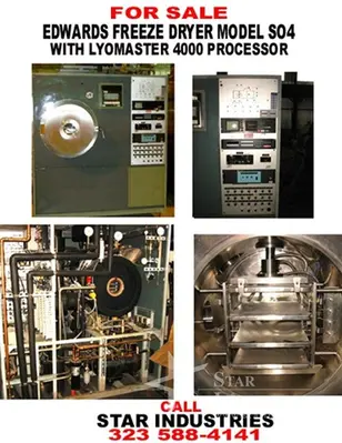Used _UNKNOWN_ _UNKNOWN_ Freeze Dryers | Star Industries #1254330