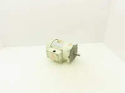 Leeson Sethco C4T34FK5C Pump Motor 1Hp 3450 RPM 230/460V 3PH RS56C 5/8"Shaft
