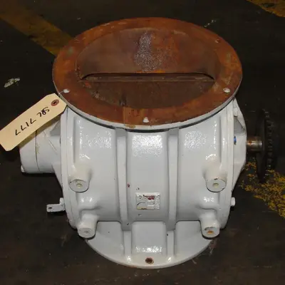 SPC7177  Valve 10" dia CS Prater-Sterling rotary airlock feeder