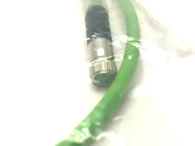 NEW BECKHOFF DOUBLE ENDED ETHERCAT POWER CABLE M8 4-PIN 1M