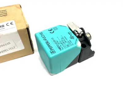 USED PEPPERL+FUCHS INDUCTIVE SENSOR, BIDIRECTIONAL 20MM FLUSH, 187481