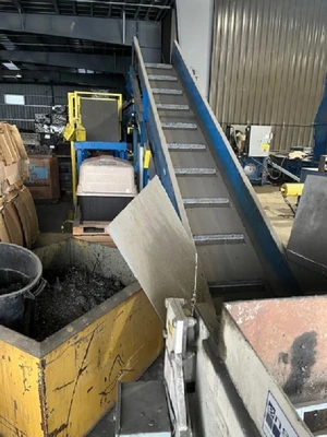 Vecoplan Sorting Line/Box Dumper/Infeed Conveyor/Sorting Line