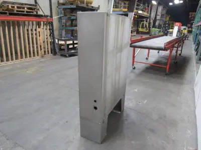 Free Standing Stainless Steel Electrical Box Enclosure 48"x37"x12" W/Back Plate